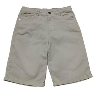 AEROPOSTALE Cotton Shorts With Pockets Grey Boys Size 12Y